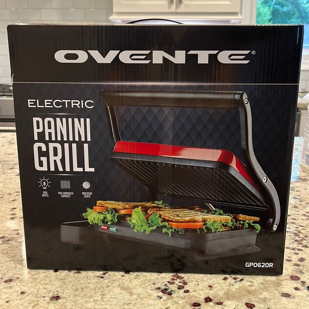 Brand new in box electric panini grill